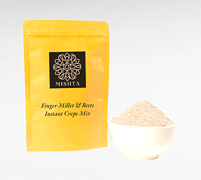 Finger Millet & Beets Crepe Mix