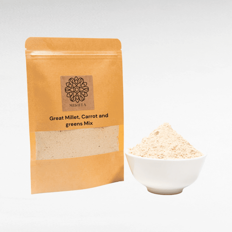 Great Millet, Carrot and greens Mix Great Millet, Carrot and greens Mix
