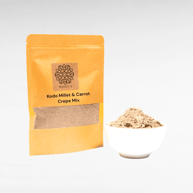 Kodo Millet & Carrot Crepe Mix Kodo Millet & Carrot Crepe Mix